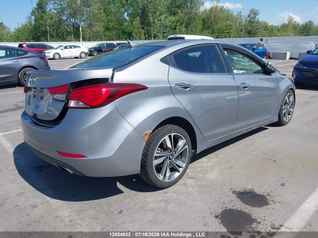 12654932 :رقم المزاد ، KMHDH4AH9EU119246 vin ، 2014 Hyundai Elantra Limited مزاد بيع