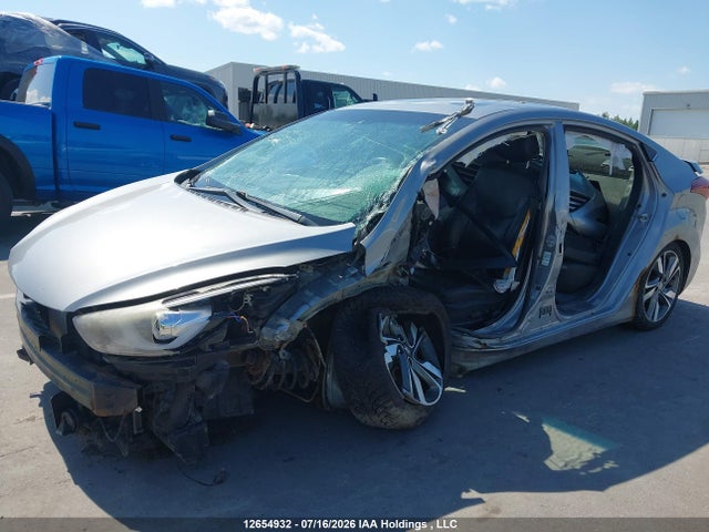 12654932 :رقم المزاد ، KMHDH4AH9EU119246 vin ، 2014 Hyundai Elantra Limited مزاد بيع