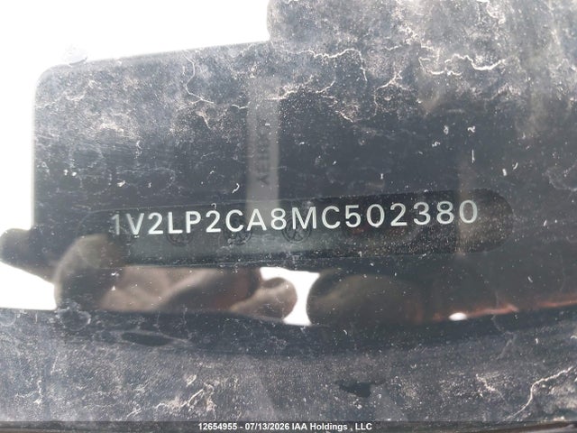 2021 Volkswagen Atlas 2.0 Tsi Comfortline მანქანა იყიდება აუქციონზე, vin: 1V2LP2CA8MC502380, აუქციონის ნომერი: 12654955