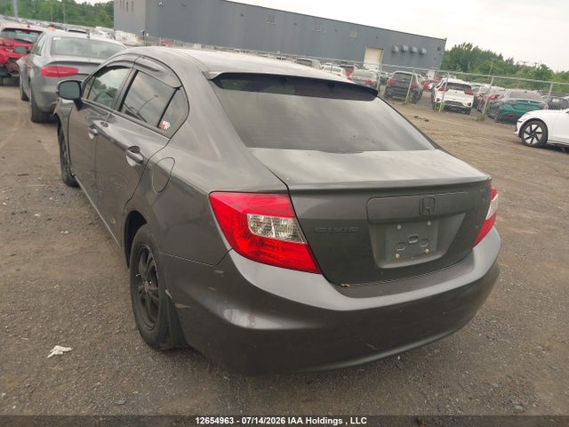 2012 Honda Civic Lx მანქანა იყიდება აუქციონზე, vin: 2HGFB2F43CH035028, აუქციონის ნომერი: 12654963