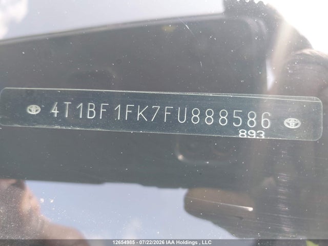 Toyota CAMRY SE 2015 4T1BF1FK7FU888586 Image 18
