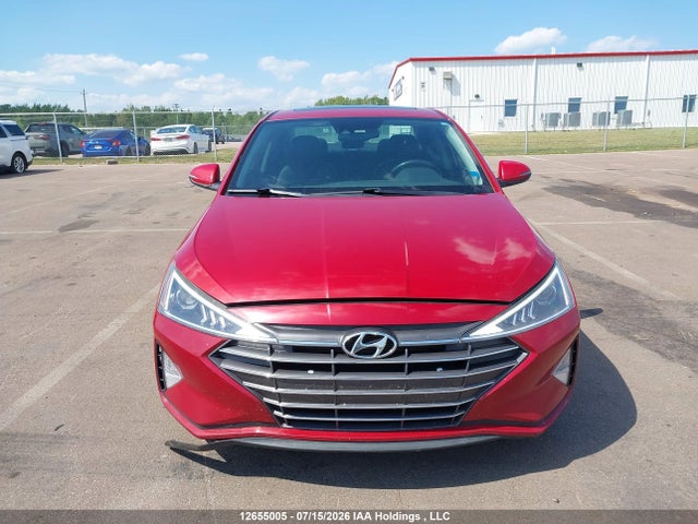 12655005 :رقم المزاد ، KMHD84LF1LU952628 vin ، 2020 Hyundai Elantra Luxury مزاد بيع
