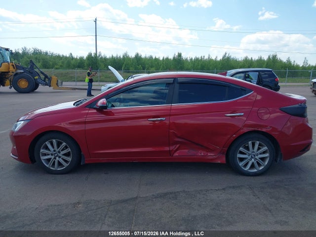 12655005 :رقم المزاد ، KMHD84LF1LU952628 vin ، 2020 Hyundai Elantra Luxury مزاد بيع