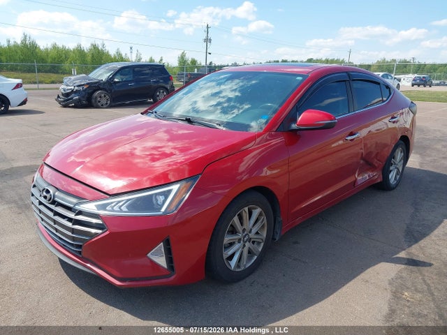 12655005 :رقم المزاد ، KMHD84LF1LU952628 vin ، 2020 Hyundai Elantra Luxury مزاد بيع