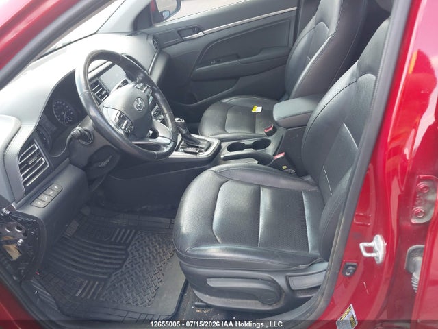 12655005 :رقم المزاد ، KMHD84LF1LU952628 vin ، 2020 Hyundai Elantra Luxury مزاد بيع