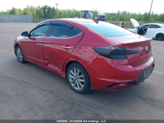 12655005 :رقم المزاد ، KMHD84LF1LU952628 vin ، 2020 Hyundai Elantra Luxury مزاد بيع