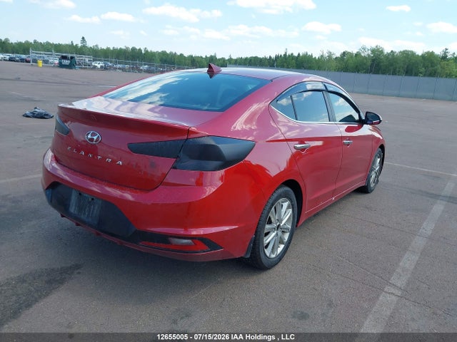 12655005 :رقم المزاد ، KMHD84LF1LU952628 vin ، 2020 Hyundai Elantra Luxury مزاد بيع