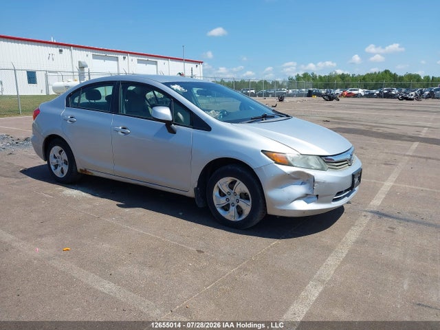 12655014 :رقم المزاد ، 2HGFB2F42CH045128 vin ، 2012 Honda Civic Lx مزاد بيع