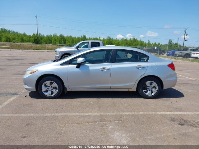 12655014 :رقم المزاد ، 2HGFB2F42CH045128 vin ، 2012 Honda Civic Lx مزاد بيع