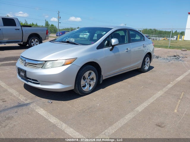 12655014 :رقم المزاد ، 2HGFB2F42CH045128 vin ، 2012 Honda Civic Lx مزاد بيع