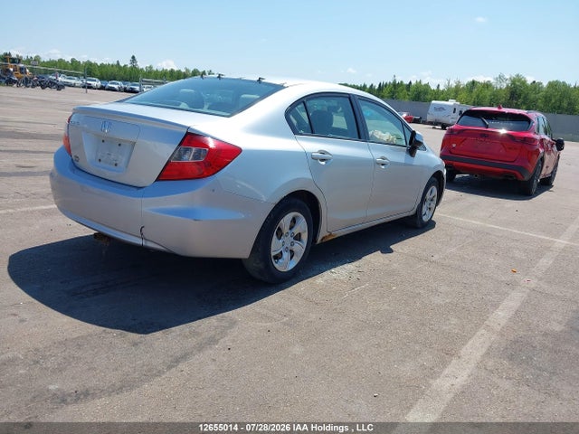 12655014 :رقم المزاد ، 2HGFB2F42CH045128 vin ، 2012 Honda Civic Lx مزاد بيع