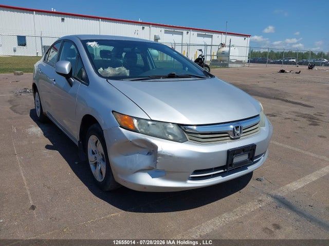 12655014 :رقم المزاد ، 2HGFB2F42CH045128 vin ، 2012 Honda Civic Lx مزاد بيع