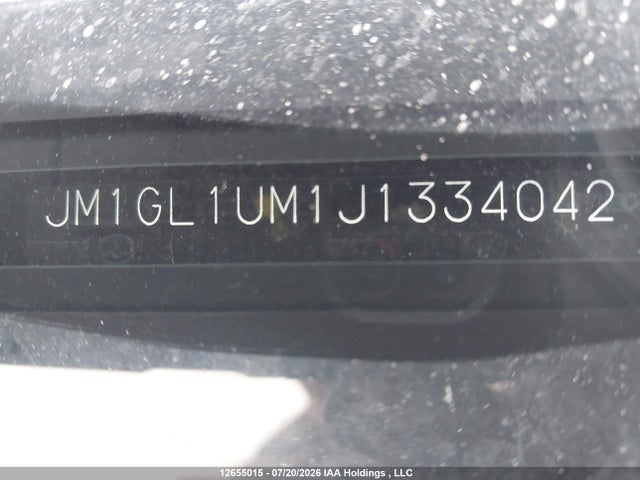 12655015 :رقم المزاد ، JM1GL1UM1J1334042 vin ، 2018 Mazda 6 Sport مزاد بيع