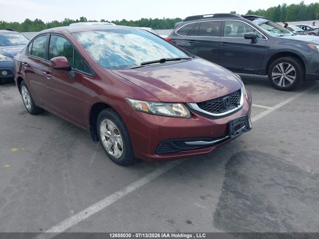 Продаж на аукціоні авто 2013 Honda Civic Lx, vin: 2HGFB2F49DH000320, номер лоту: 12655030