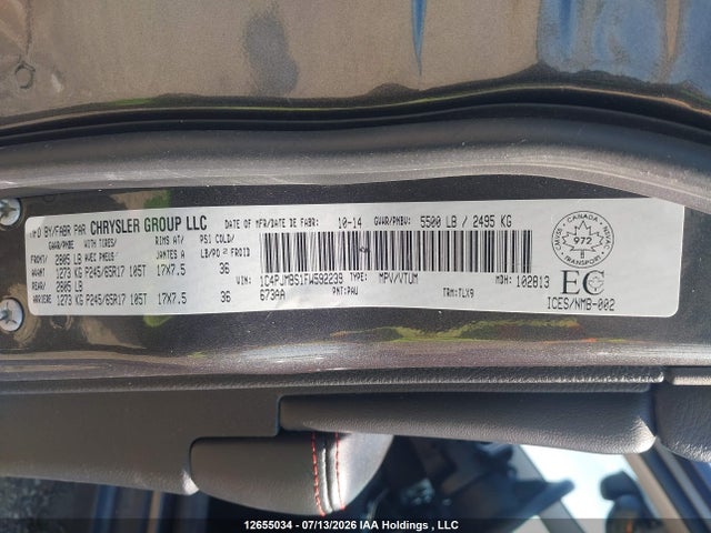 Jeep Cherokee Trailhawk 2015 1C4PJMBS1FW592239 Image 18