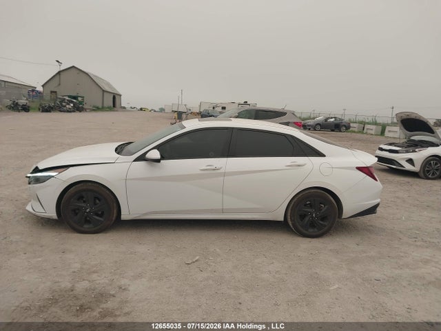 12655035 :رقم المزاد ، KMHLM4AG8NU225542 vin ، 2022 Hyundai Elantra Preferred Ivt With Sun And Tech Package مزاد بيع