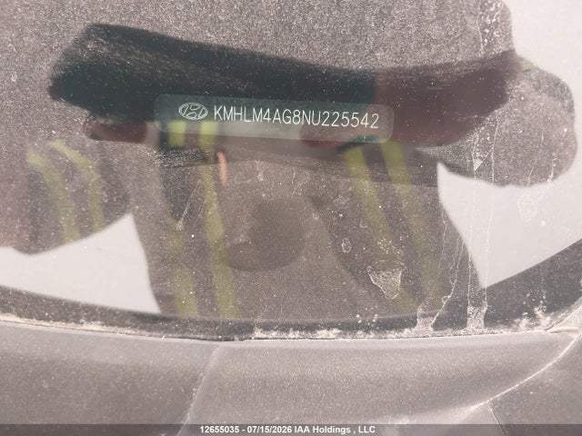 12655035 :رقم المزاد ، KMHLM4AG8NU225542 vin ، 2022 Hyundai Elantra Preferred Ivt With Sun And Tech Package مزاد بيع
