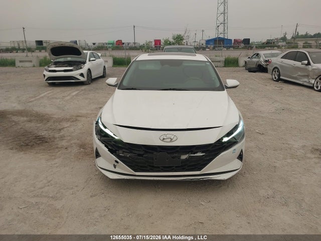 12655035 :رقم المزاد ، KMHLM4AG8NU225542 vin ، 2022 Hyundai Elantra Preferred Ivt With Sun And Tech Package مزاد بيع