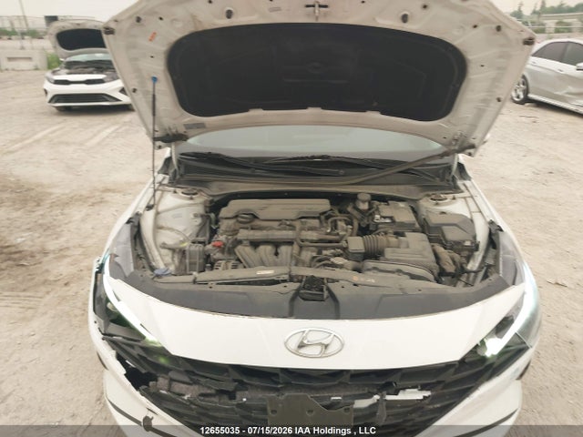 12655035 :رقم المزاد ، KMHLM4AG8NU225542 vin ، 2022 Hyundai Elantra Preferred Ivt With Sun And Tech Package مزاد بيع
