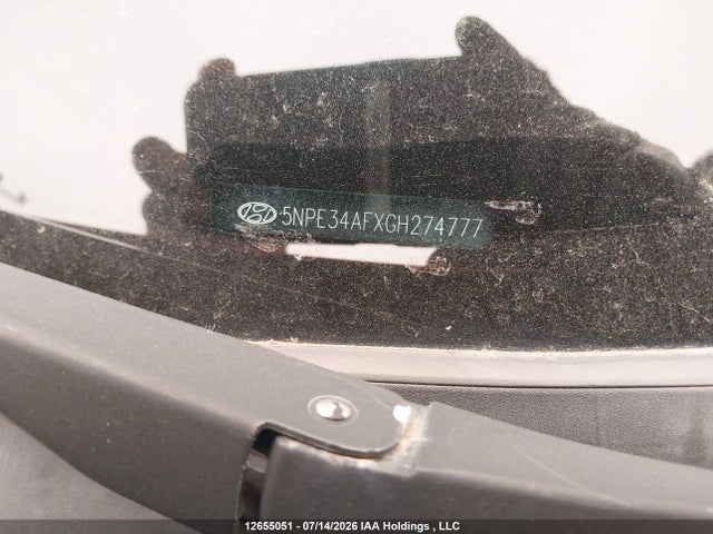 Aukcja sprzedaży 2016 Hyundai Sonata Limited, vin: 5NPE34AFXGH274777, numer aukcji: 12655051