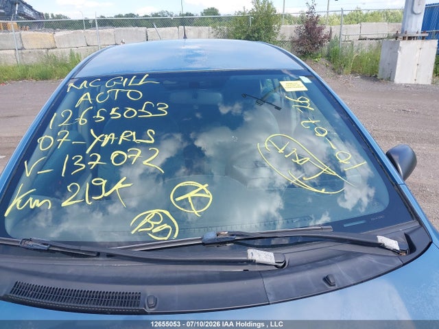 Продаж на аукціоні авто 2007 Toyota Yaris, vin: JTDKT923575137072, номер лоту: 12655053