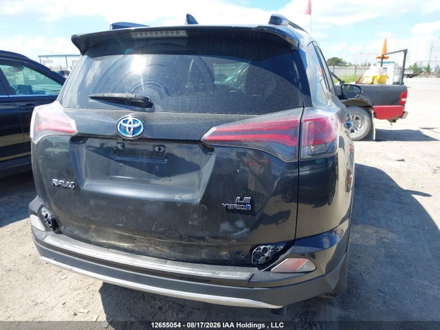 12655054 :رقم المزاد ، JTMRJREV7JD235776 vin ، 2018 Toyota Rav4 Hv Le Plus/xle مزاد بيع