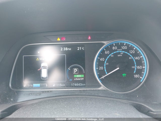Продажа на аукционе авто 2019 Nissan Leaf S/sl/sv, vin: 1N4AZ1CP1KC304437, номер лота: 12655059