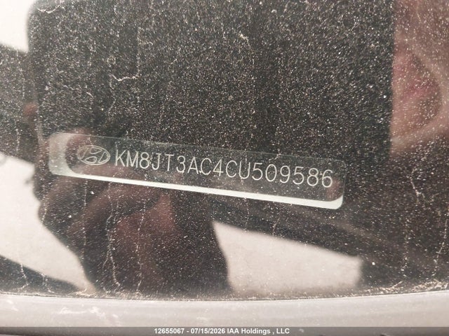 12655067 :رقم المزاد ، KM8JT3AC4CU509586 vin ، 2012 Hyundai Tucson Gl مزاد بيع