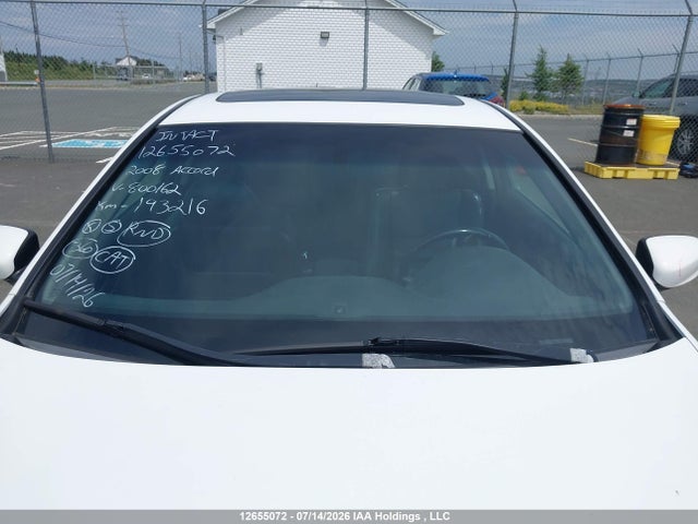 Aukcja sprzedaży 2008 Honda Accord Exl, vin: 1HGCS12848A800162, numer aukcji: 12655072