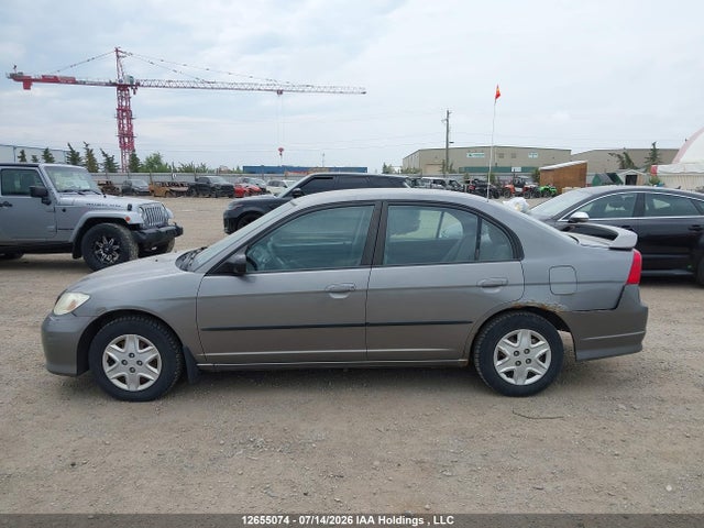 Продажа на аукционе авто 2004 Honda Civic Dx-g, vin: 2HGES16434H901897, номер лота: 12655074
