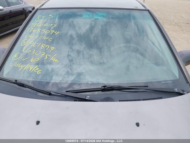 Продажа на аукционе авто 2004 Honda Civic Dx-g, vin: 2HGES16434H901897, номер лота: 12655074