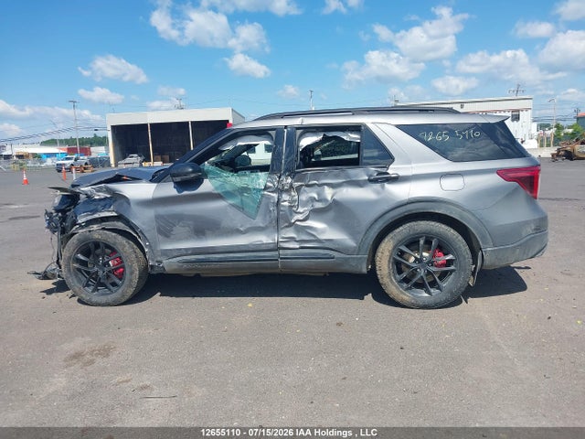 12655110 :رقم المزاد ، 1FM5K8GC2MGB08207 vin ، 2021 Ford Explorer St مزاد بيع