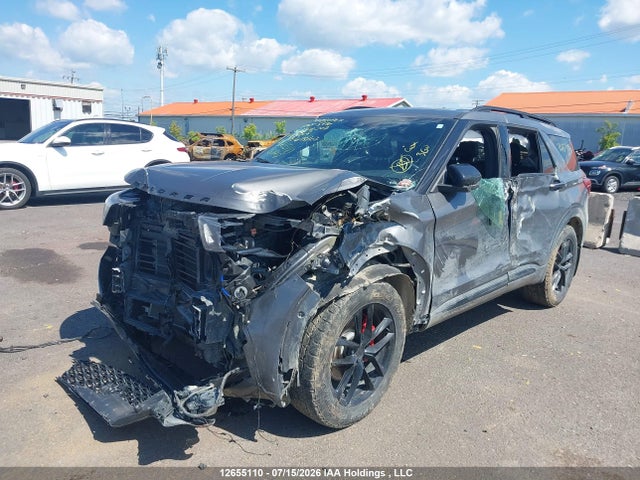 12655110 :رقم المزاد ، 1FM5K8GC2MGB08207 vin ، 2021 Ford Explorer St مزاد بيع