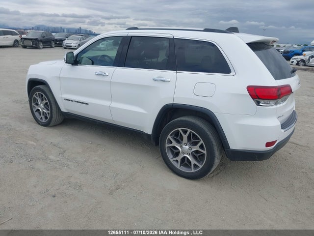 12655111 :رقم المزاد ، 1C4RJFBG2LC321798 vin ، 2020 Jeep Grand Cherokee Limited مزاد بيع