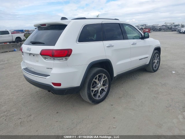 12655111 :رقم المزاد ، 1C4RJFBG2LC321798 vin ، 2020 Jeep Grand Cherokee Limited مزاد بيع