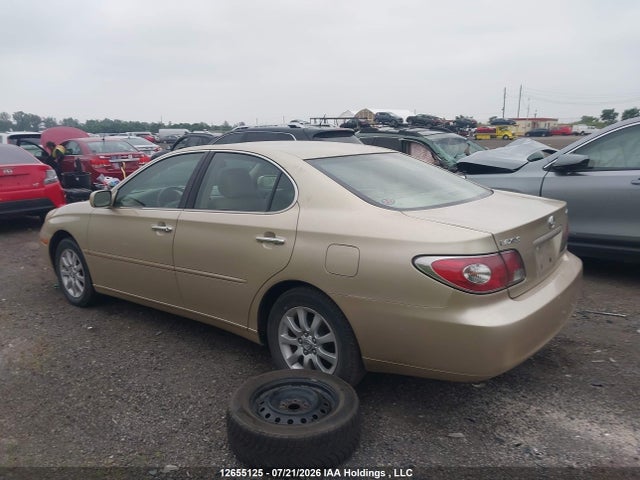 Продаж на аукціоні авто 2003 Lexus Es 300, vin: JTHBF30G630120362, номер лоту: 12655125