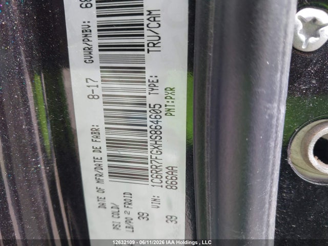 RAM 1500 St 2017 1C6RR7FGXHS864605 Image 19