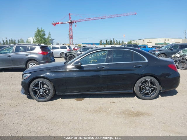 2016 Mercedes-benz C 300 4matic მანქანა იყიდება აუქციონზე, vin: 55SWF4KB8GU155713, აუქციონის ნომერი: 12655138