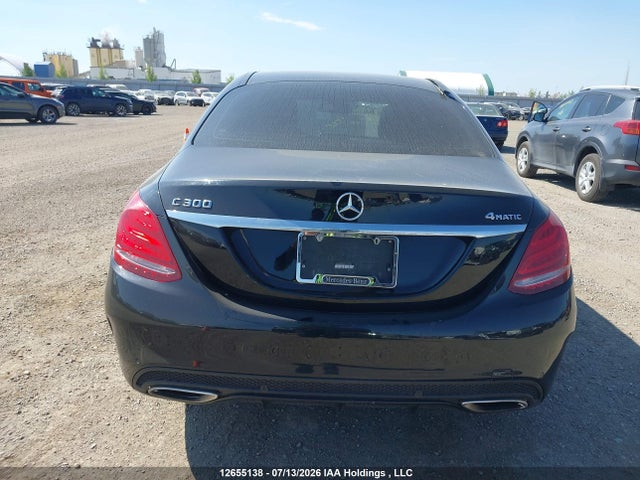 2016 Mercedes-benz C 300 4matic მანქანა იყიდება აუქციონზე, vin: 55SWF4KB8GU155713, აუქციონის ნომერი: 12655138