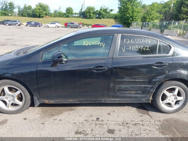 2013 Honda Civic Lx მანქანა იყიდება აუქციონზე, vin: 2HGFB2F41DH103442, აუქციონის ნომერი: 12655144