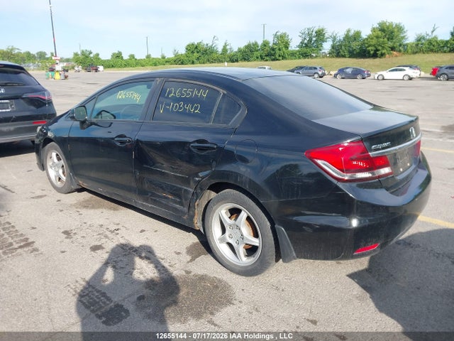 2013 Honda Civic Lx მანქანა იყიდება აუქციონზე, vin: 2HGFB2F41DH103442, აუქციონის ნომერი: 12655144