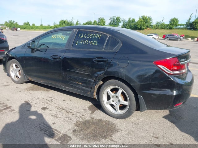 2013 Honda Civic Lx მანქანა იყიდება აუქციონზე, vin: 2HGFB2F41DH103442, აუქციონის ნომერი: 12655144