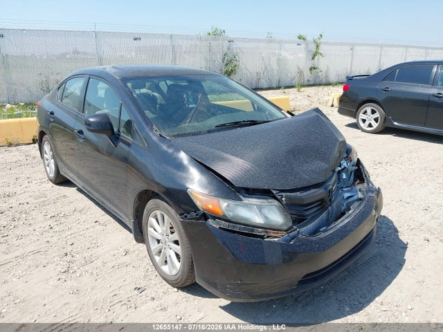 2012 Honda Civic Ex 4dr მანქანა იყიდება აუქციონზე, vin: 2HGFB2F51CH001307, აუქციონის ნომერი: 12655147