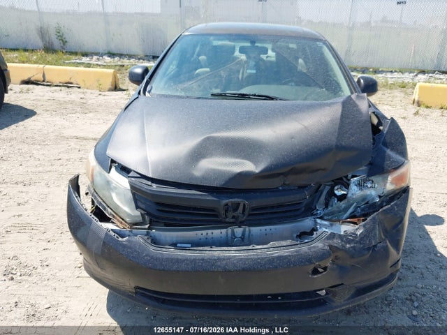 2012 Honda Civic Ex 4dr მანქანა იყიდება აუქციონზე, vin: 2HGFB2F51CH001307, აუქციონის ნომერი: 12655147