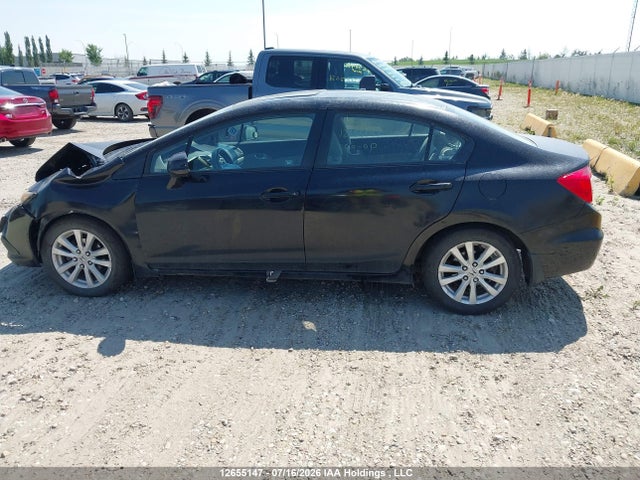 2012 Honda Civic Ex 4dr მანქანა იყიდება აუქციონზე, vin: 2HGFB2F51CH001307, აუქციონის ნომერი: 12655147