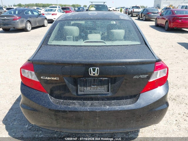 2012 Honda Civic Ex 4dr მანქანა იყიდება აუქციონზე, vin: 2HGFB2F51CH001307, აუქციონის ნომერი: 12655147