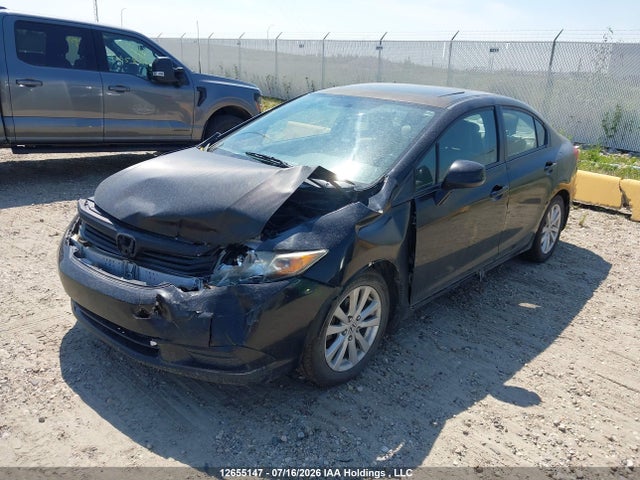 2012 Honda Civic Ex 4dr მანქანა იყიდება აუქციონზე, vin: 2HGFB2F51CH001307, აუქციონის ნომერი: 12655147