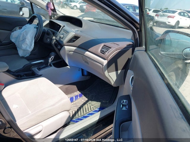 2012 Honda Civic Ex 4dr მანქანა იყიდება აუქციონზე, vin: 2HGFB2F51CH001307, აუქციონის ნომერი: 12655147