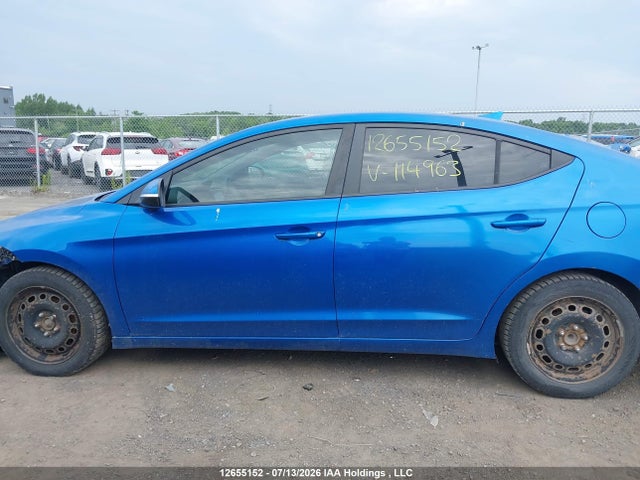 2017 Hyundai Elantra Gl მანქანა იყიდება აუქციონზე, vin: KMHD84LF1HU114963, აუქციონის ნომერი: 12655152