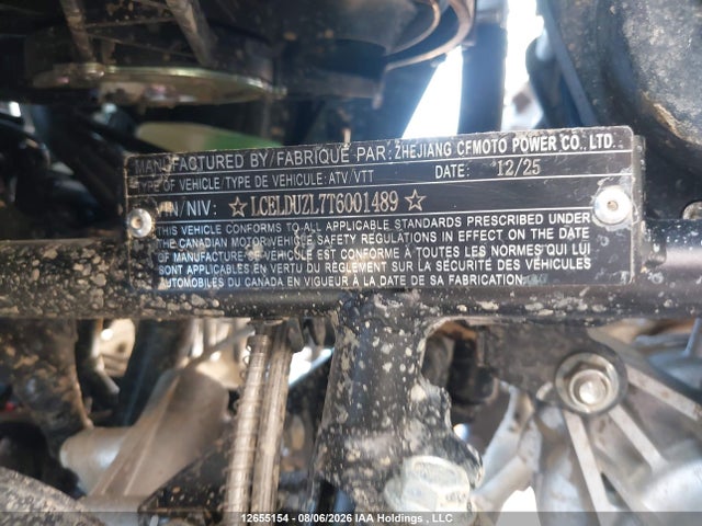 Cf Moto Cforce 600 2026 LCELDUZL7T6001489 Image 9